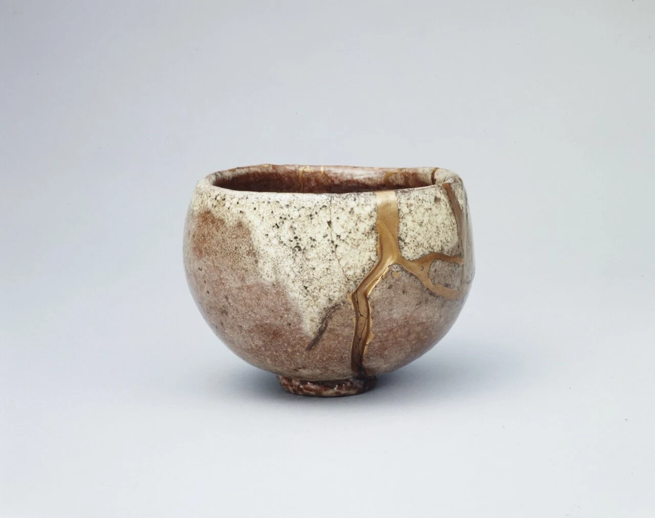 本阿弥光悦 · 赤乐茶碗「雪峰」